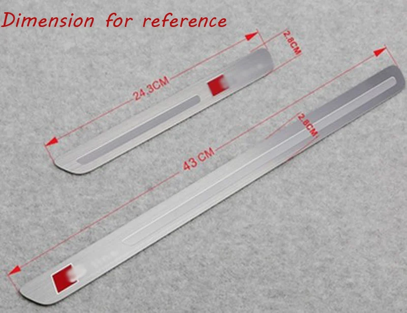 Stainless Steel External Pedal Cover Threshold Car Door Sill Scuff Plate Trim Guards Sills For Audi A4 2009-2018 Styling | Автомобили и