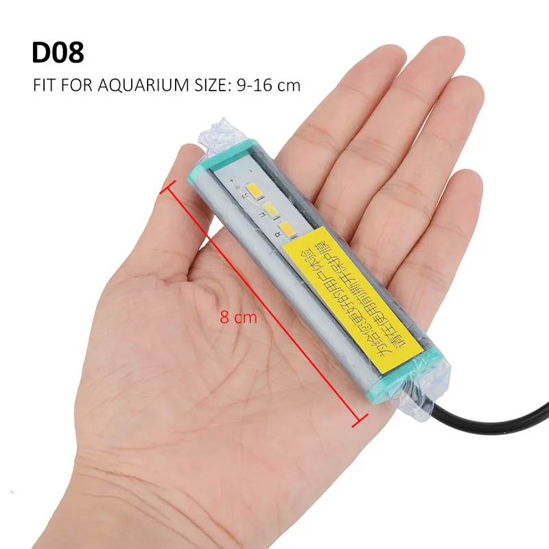 JIYIN лампы для аквариума SMD 220 В/50 60 Гц аквариумные светодиодные 1 см