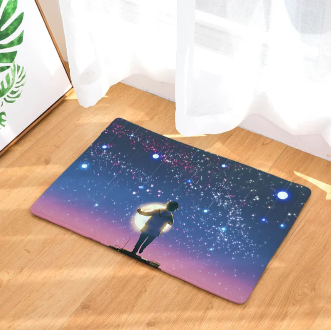 Отец сын звездное небо коврик для ванной кухонный ковер декоративные