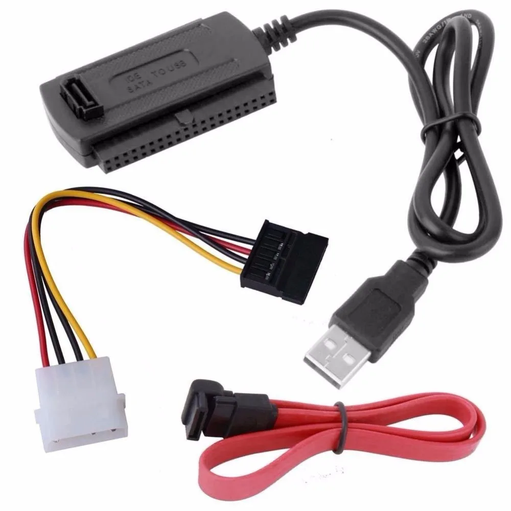 Адаптер kphrtek SATA/PATA/IDE для USB 2 0 кабель конвертер жесткого диска 5/3 5 дюйма 1