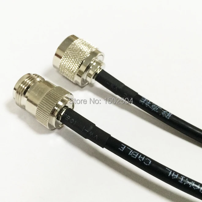 

wireless modem cable N type male to female pigtail adapter RG58 50cm/100cm wholesale NEW