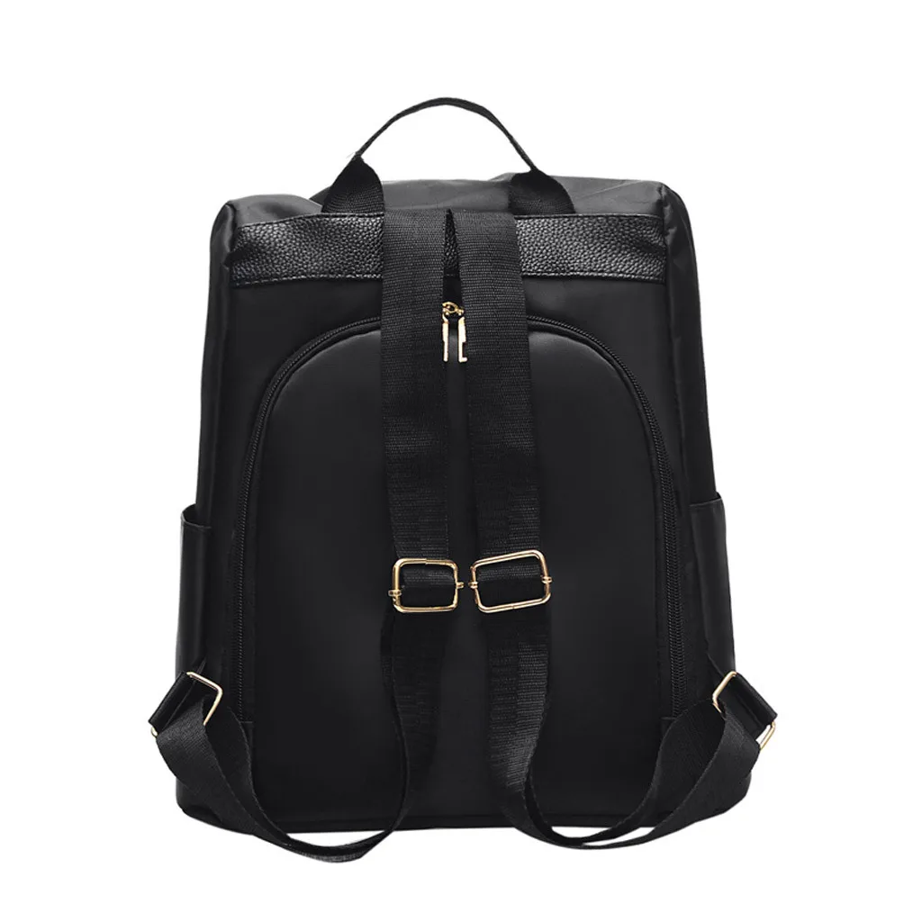 Женский рюкзак Красного цвета mochila feminina escolar adolescente однотонный из ткани Оксфорд с