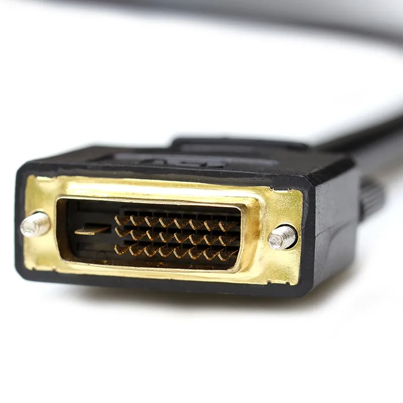 Полный 25Pin DVI-D 24+ 1 штекер к женскому удлинительному кабелю для монитора 0,5 м 1,5 м 3 м 5 м