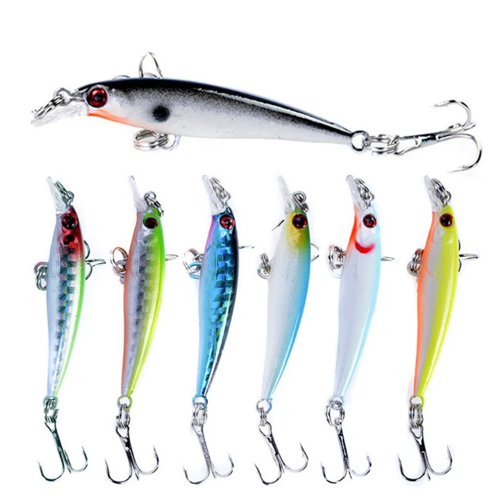 

1PCS 2.1g /5cm Fishing Lures Minnow Bait 8 Colors Available Crankbait Lifelike Hard Bait Wobbler Bass Carp Fishing Tackle