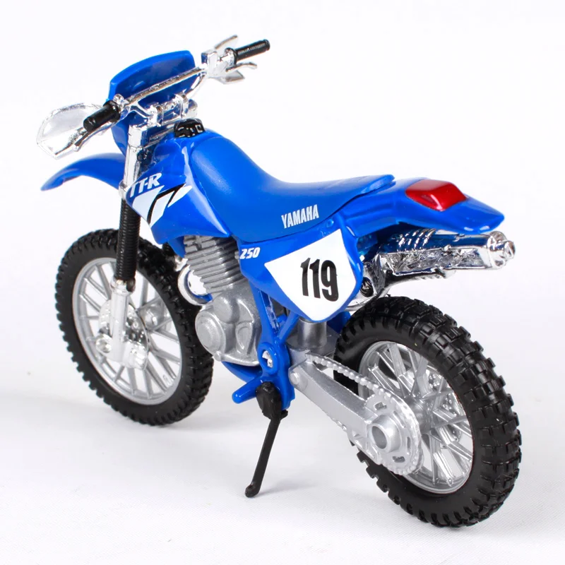 Мужской Велосипед Maisto Синий литой под давлением для мотоцикла yamaha 1:18 250| |
