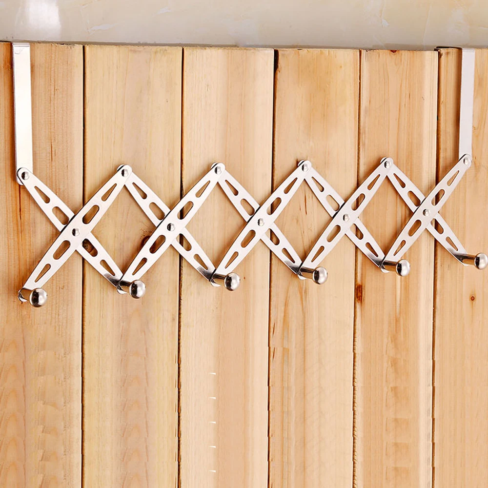 Креативные бесшовные двери из нержавеющей стали Крючки для пальто без гвоздей