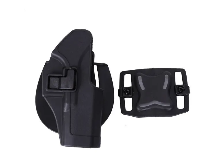Black CQC Glock для Glock 17/22/31 кобура для пистолета Тактическая Военная Униформа маскировки пояс петли весло кобура пистолета чехол/слинг - Цвет: Black