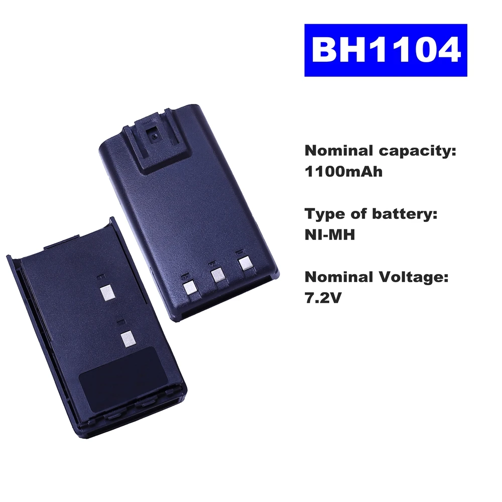 7.2V 1100mAh NI-MH Radio Battery BH1104 For HYT Walkie Talkie TC-500 Two Way Radio