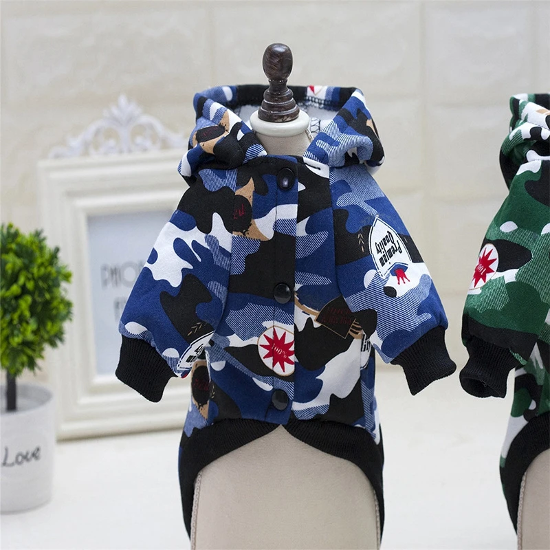 Комбинезон для собак толстые теплые зимние ползунки маленькие и большие