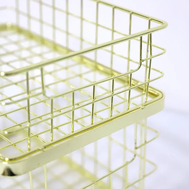 2 шт./компл. большая корзина для хранения коробка из металлической проволоки