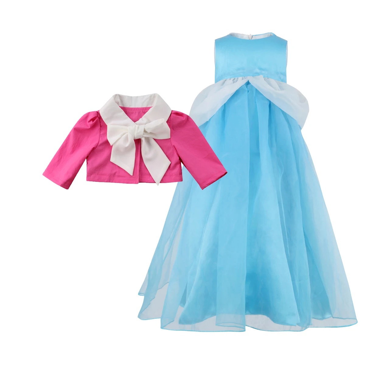 the new personality wild Princess Girls Kids Cinderella Transformation Dress Cosplay Costume Party Gowns sweet sylish Funny CH | Детская