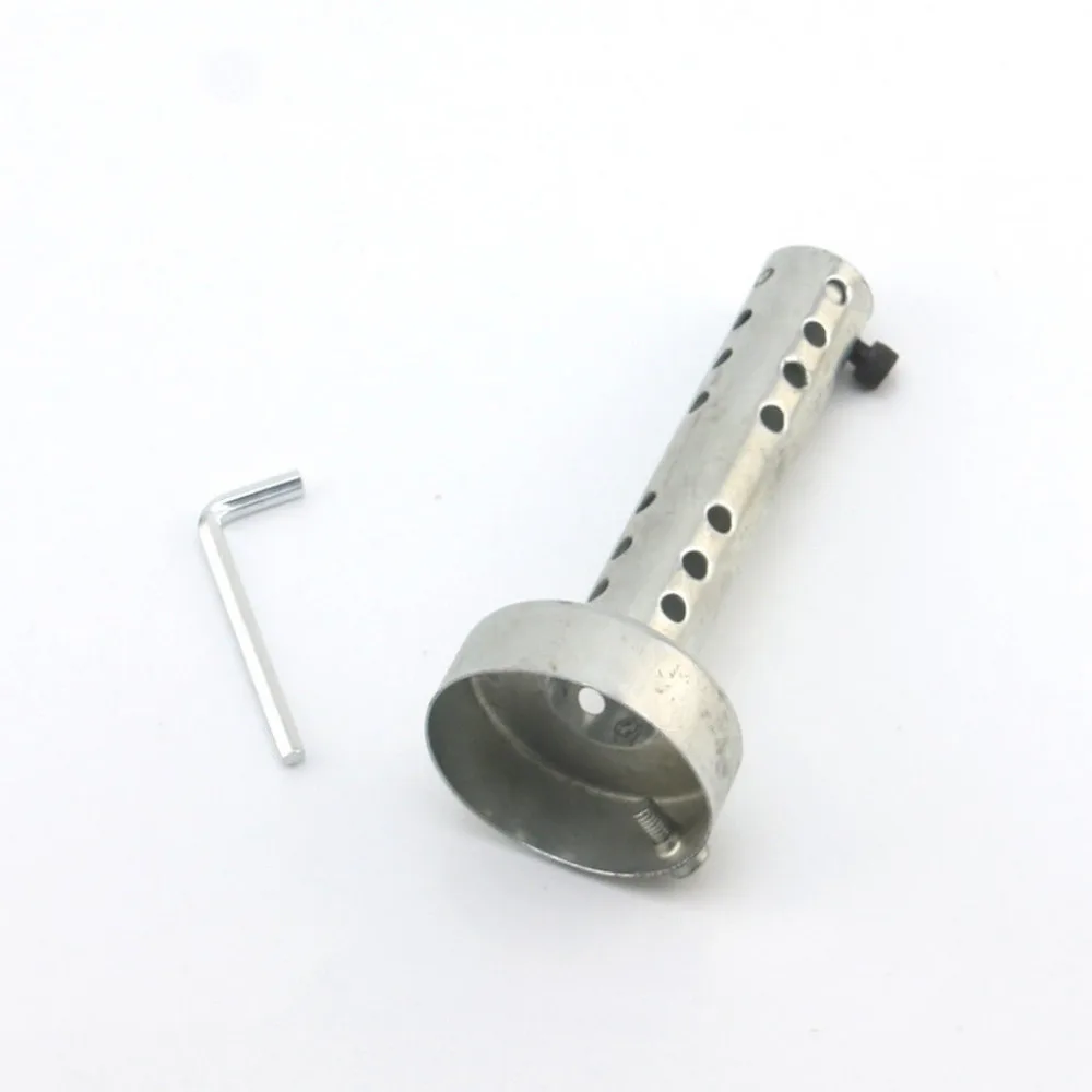 Универсальный глушитель для мотоцикла улицы бездорожья регулируемый диаметр 35