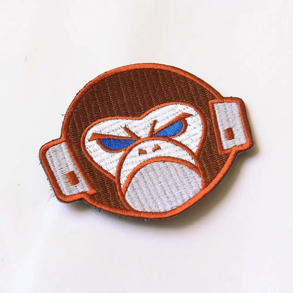 Военная нашивка армейский военный значок &quotAngry monkey&quot армлет подплечник |