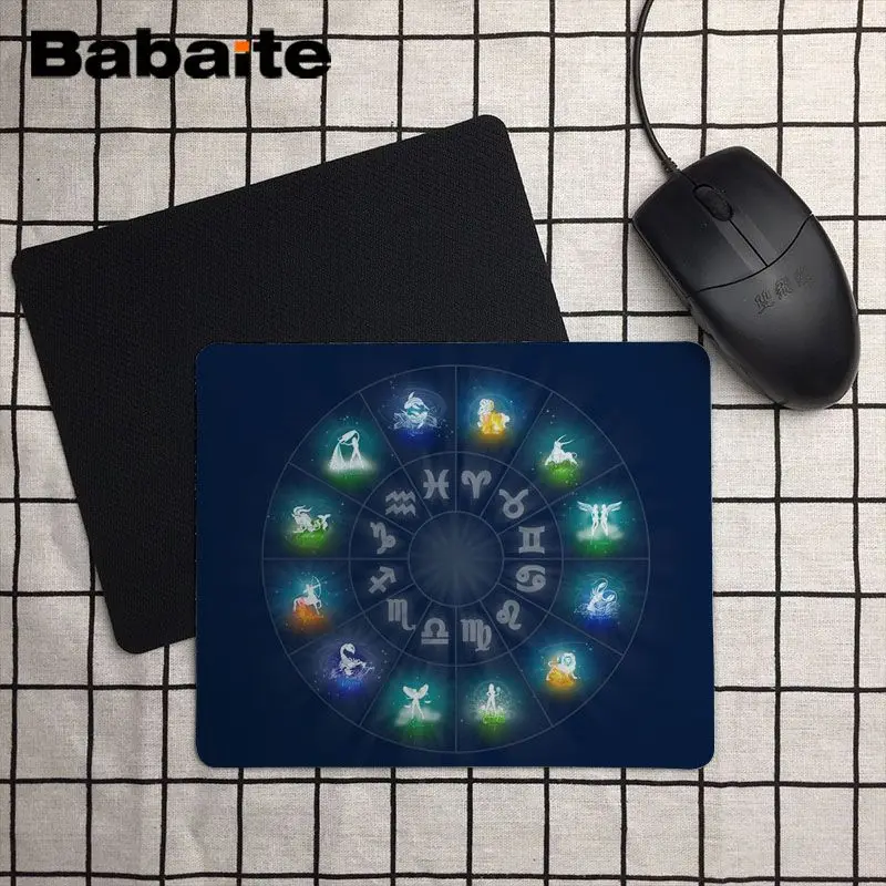 Большой коврик для мыши Babaite Zodiac компьютерный ПК размер 18x22 см скоростная версия