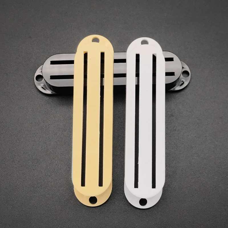 3 шт. двойные рельсы Humbucker Pickup Чехлы для ST/TL Стиль электрогитары пластиковый чехол для звукоснимателя аксессуары для электрогитары