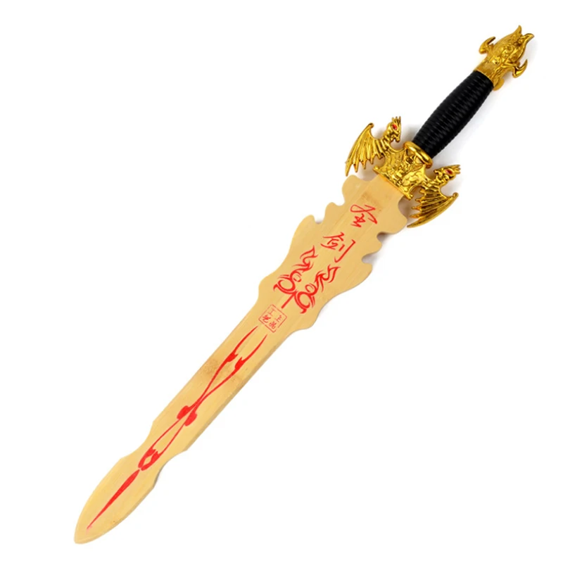 Wooden boy kids toys sword model holy wooden knife bamboo the temple hot products | Игрушки и хобби