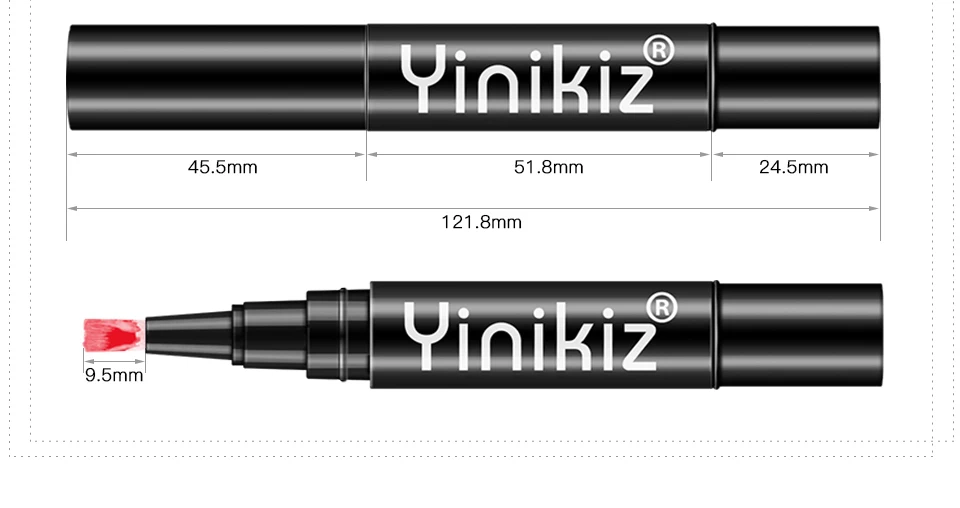 Yinikiz УФ-Гель-лак для ногтей, термо-хамелеон, гелевая Лаковая ручка, впитывающаяся, для дизайна ногтей, маникюрный лак, сменный клей