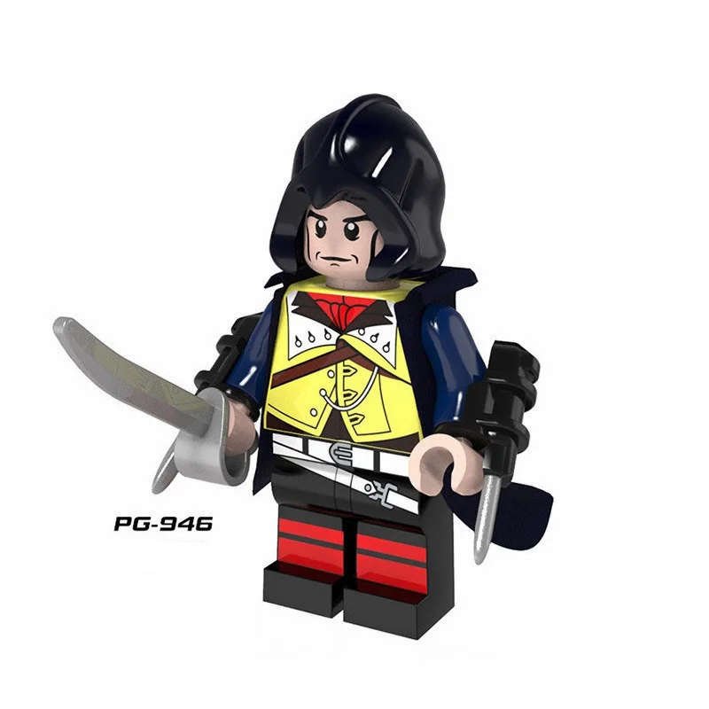 Legoings Pinnacle Assassin's Creed Series 8 Kenwei Флоранс Дорианс может подобрать части|Игровые