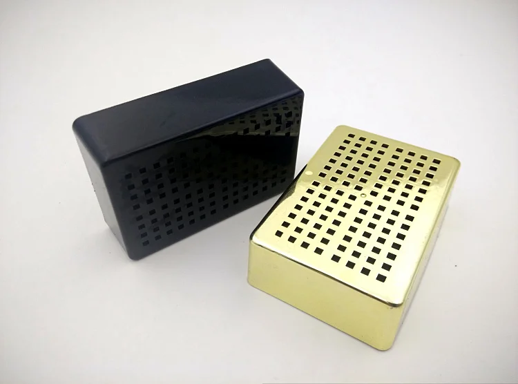 Новинка 1 шт. черный сигарный увлажнитель пенный прямоугольник акриловый для