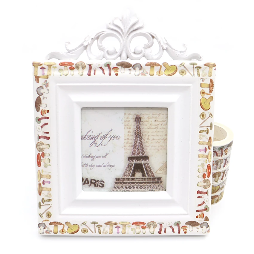 Коробка пакет гриб васи клейкая лента маскирующая декоративная Скрапбукинг Офис