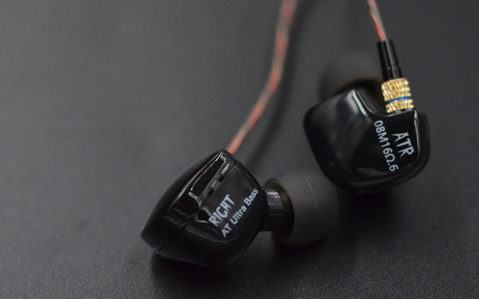 KZ ATE наушники ATR HD9 Медь драйвер HiFi спортивные наушники в ухо наушники для бега С микрофоном гарнитура Музыка