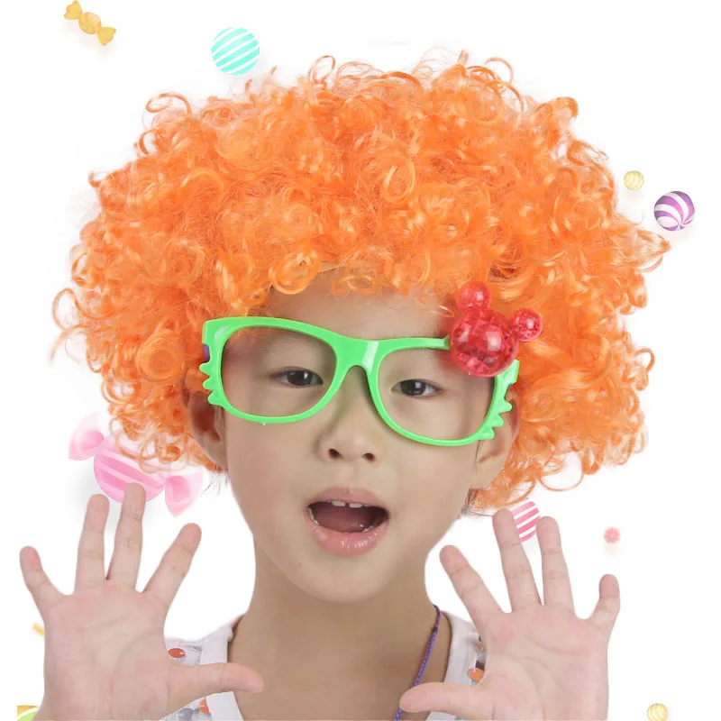 Лидер продаж 1 шт. парик со взрывоопасной головкой для детского сада реквизит