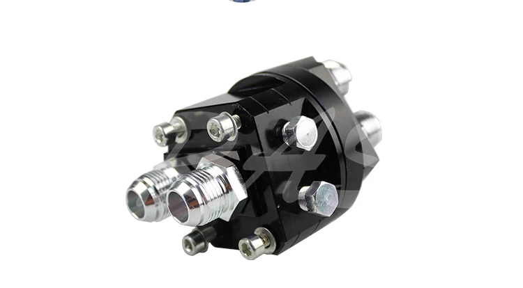 Универсальный адаптер RASTP для масляного фильтра холодильника (фиолетовый синий