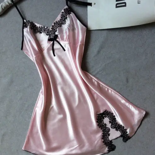 2019 Новое Стильное сексуальное женское нижнее белье на бретелях шелковое