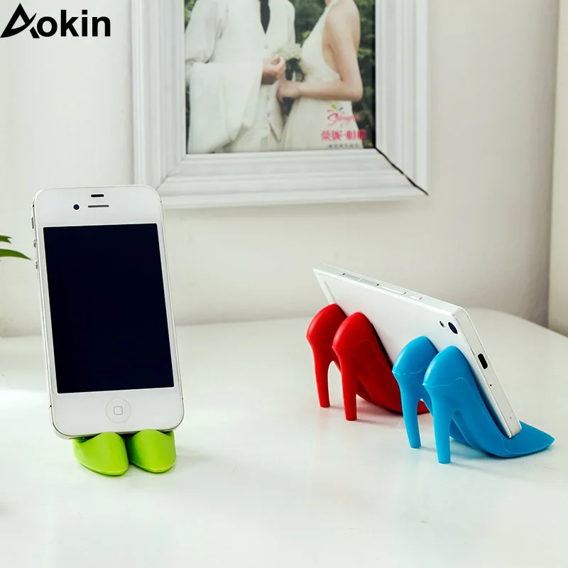 Aokin/модный дизайн на высоком каблуке держатель для мобильного телефона iPhone 8X7 6 5 5S