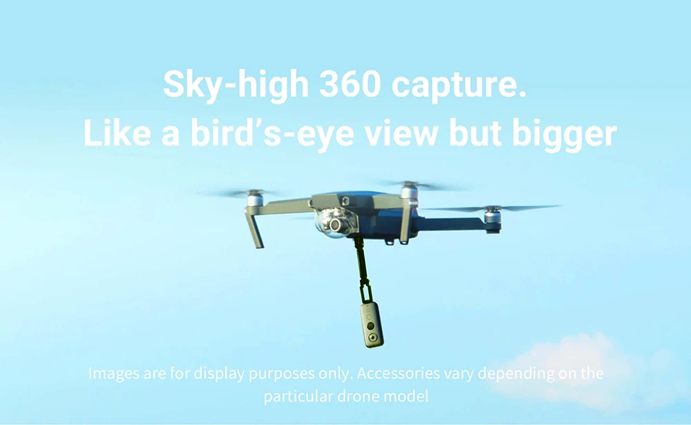 Insta360 ONE X& ONE Mavic Pro Drone подвесное крепление Верхнее Крепление Mavic Air Mavic 2 комплект для Insta360 ONE X и ONE