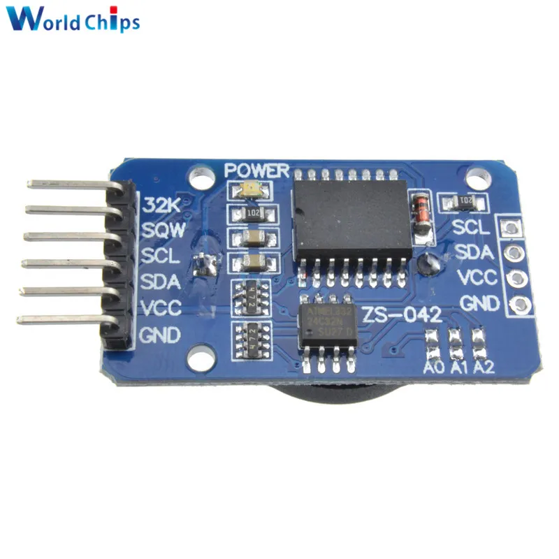 Модуль памяти DS3231 AT24C32 IIC Precision RTC в режиме реального времени для Arduino 5 шт. новый