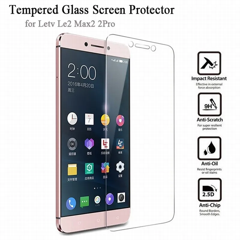 GonoRack 0 26 мм HD закаленное стекло Защита для экрана Leeco Letv Le 2 Pro Max 1 S x600 защитная