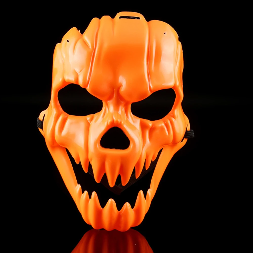 Маска для лица с тыквой на Хэллоуин страшный костюм вечерние маскарадные маски