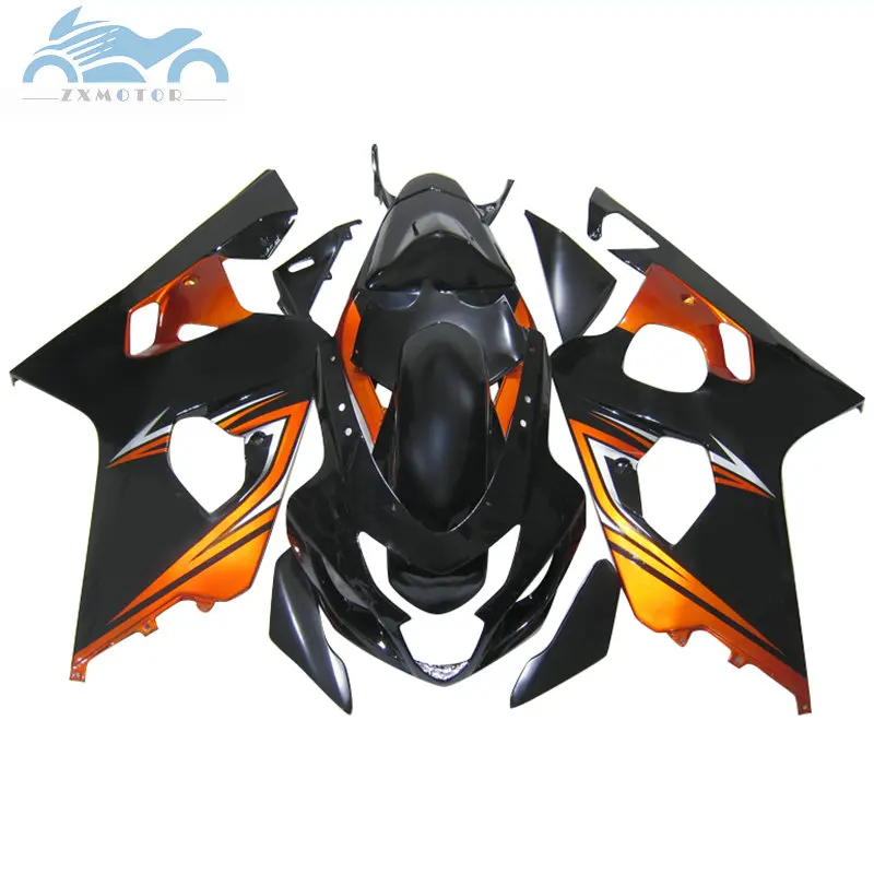 ABS комплекты мотоциклетных обтекателей для SUZUKI 2004 2005 GSXR600 R750 комплект спортивных