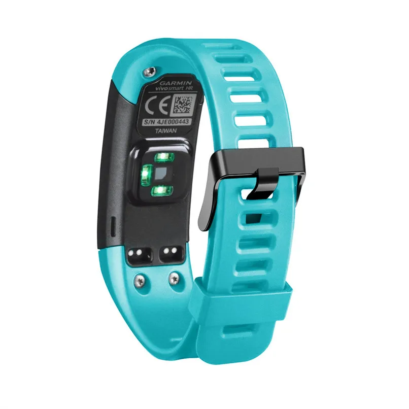Цветной мягкий силиконовый сменный спортивный браслет для Garmin Vivosmart HR 145 мм 210