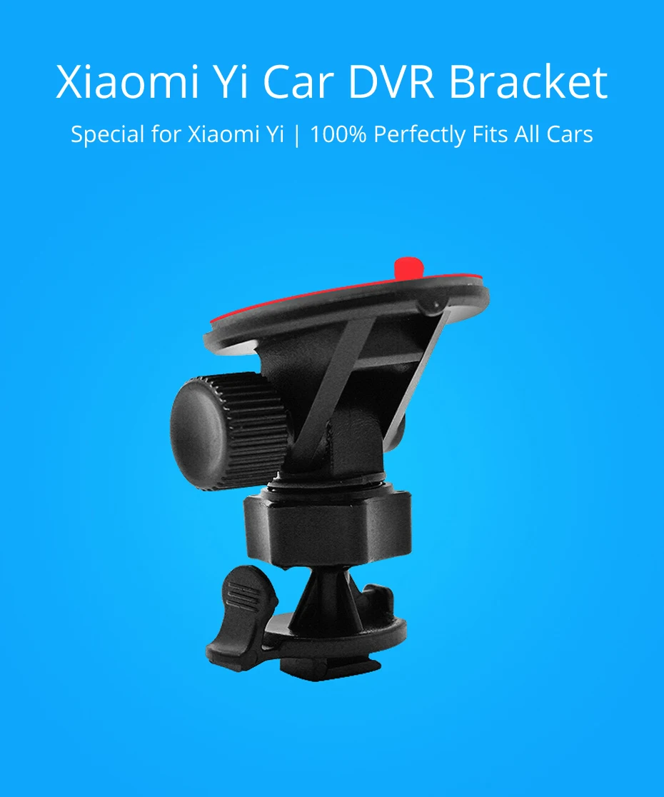 Подлинный Yi Dash Cam зеркало для крепления 3M Sticeker Yi Dash Cam с креплением для спортивной экшн-камеры Xiaomi YI Держатель DVR мини Регулируемый кронштейн для автомобиля dvr держатель чашки