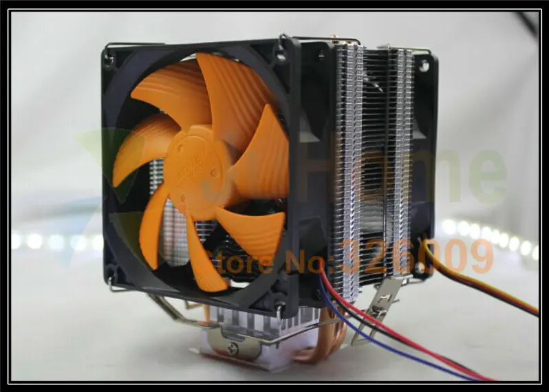 90 мм двойной вентилятор боковый для Intel LGA775/1150/1151/1156 AMD AM2 +/AM3/FM1/FM2 радиатор кулер