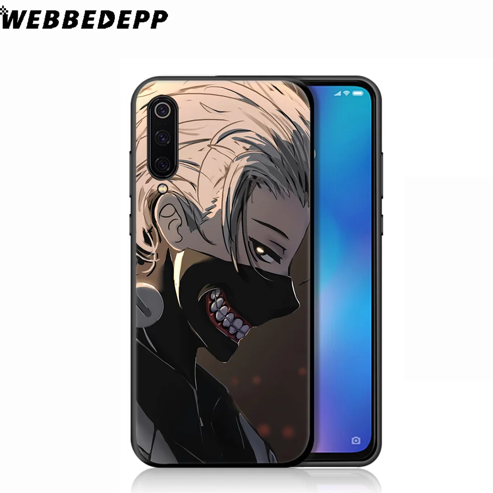 WEBBEDEPP Tokyo Ghoul мягкий чехол для Xiaomi Mi 9T 9 8 SE 6 A1 A2 A3 Lite MiA1 MiA2 MiA3 F1 MAX 3 Mi8 CC9E CC9 |