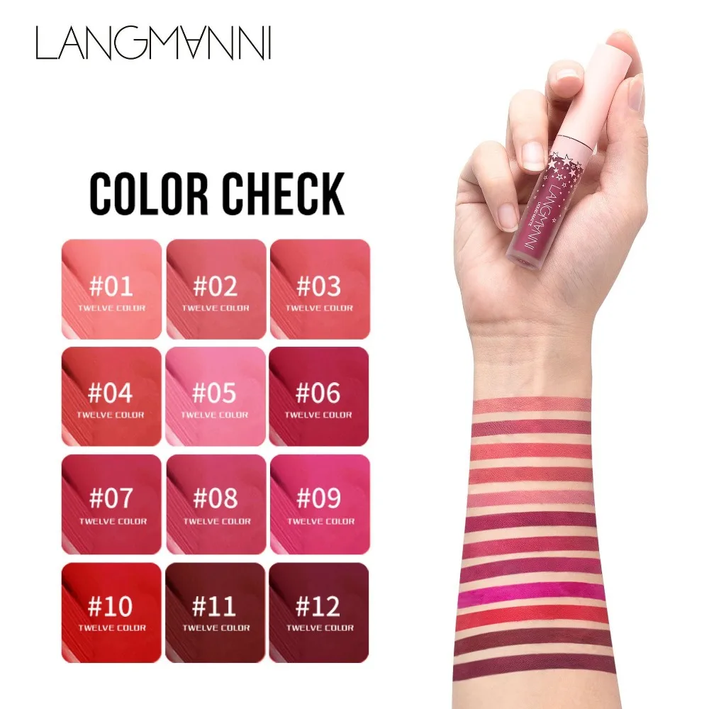 Новинка 2018 жидкая матовая губная помада набор для губ женская косметика