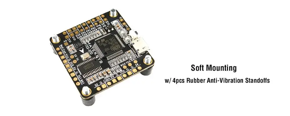 Matek System F722 STD STM32F722 F7 Контроллер полета Встроенный OSD BMP280 барометр Blackbox для