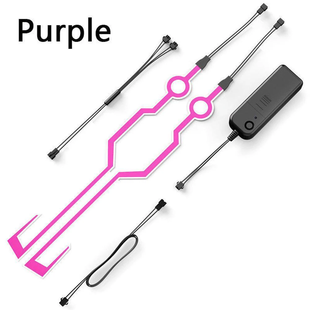 Прочный мотоциклетный шлем EL холодный светильник светодиодный фонарь режим