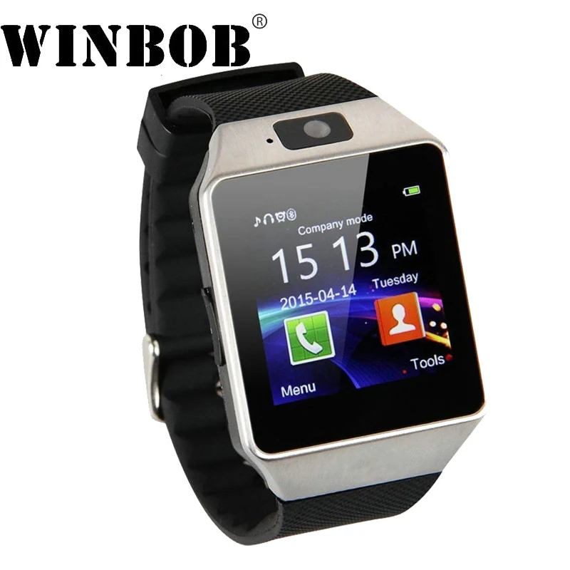 Smart Watch DZ09 clock With Camera Bluetooth Connected SIM Card Smartwatch For IOS Android Phone PK gt08 A1 watch | Электроника