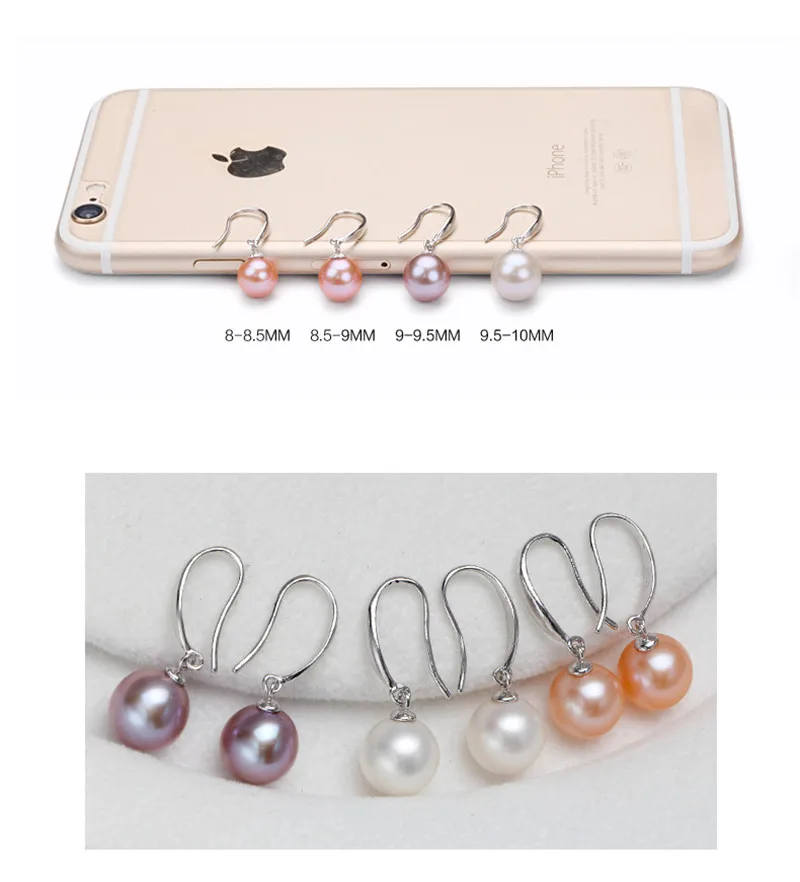 Сверкающие серьги-капли из натурального жемчуга 3 цвета серьги для женщин модный