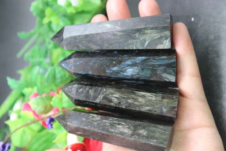 4 шт. 245 граммов натурального кварца желтого фейерверка волшебная палочка|fireworks| |