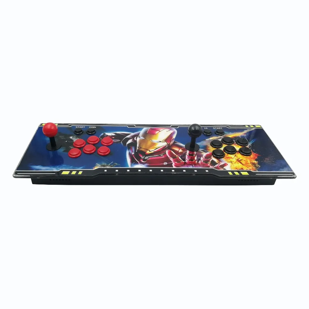 Pandora Box 6S 1388 в 1 акриловая консоль для аркадной игры 2 игрока Джойстик контроллер консоль HDMI VGA USB выход PS3 tv PC 6S