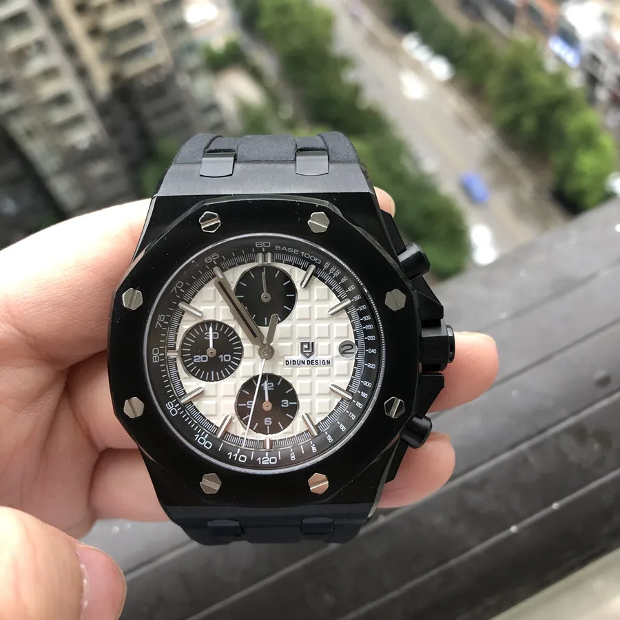 DIDUN часы мужские модные спортивные кварцевые наручные лучший бренд класса люкс