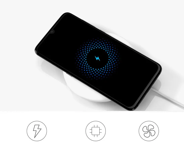 10 Вт Qi-сертифицированный Беспроводной Зарядное устройство совместимо iPhone Xs Max/XR/XS/X/8/8 Plus, 7,5 Вт быструю зарядку Galaxy S10/S9/S9+/S8/Note 9