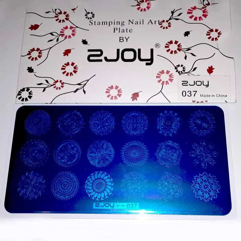 Пластины для стемпинга ногтей с рисунком в китайском стиле из нержавеющей