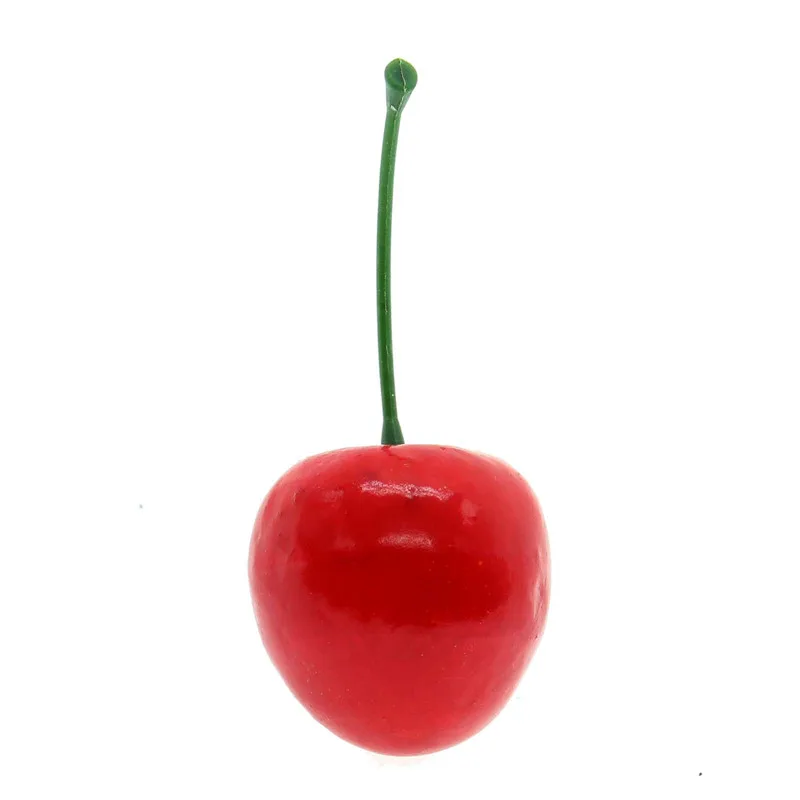 10 шт./упак. реалистичные искусственные пластиковые вишневые фруктовые украшения