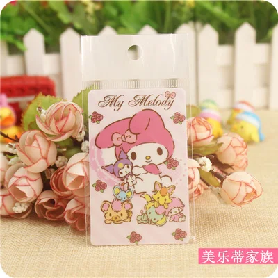 H 1 шт. милые наклейки my melody Mickey San-x Sumikko для кредитных карт, наклейки на автобус, подарки для девочек - Цвет: H